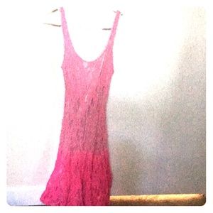 Pink summer dress